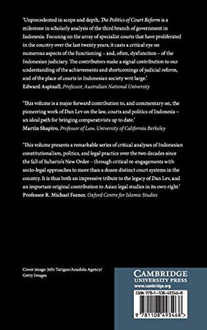 The Politics of Court Reform: Judicial Change and Legal Culture in Indonesia,Used