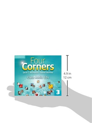 Four Corners Level 3 Class Audio CDs (3),Used