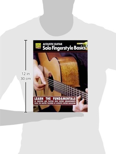 Acoustic Guitar Solo Fingerstyle Basics: Book with Online Audio (Acoustic Guitar Private Lessons),Used