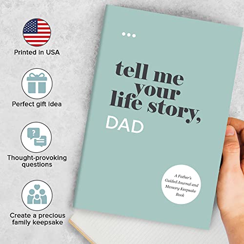 Tell Me Your Life Story, Dad: A Fathers Guided Journal and Memory Keepsake Book (Tell Me Your Life Story Series Books),Used