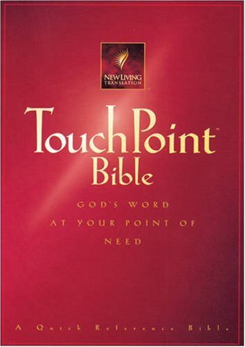 TouchPoint Bible NLT (Softcover, Red) (New Living Translation),Used