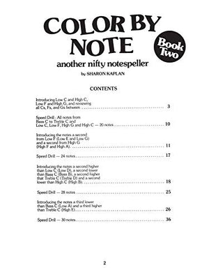 Color by Note, Bk 2: Another Nifty Notespeller,Used