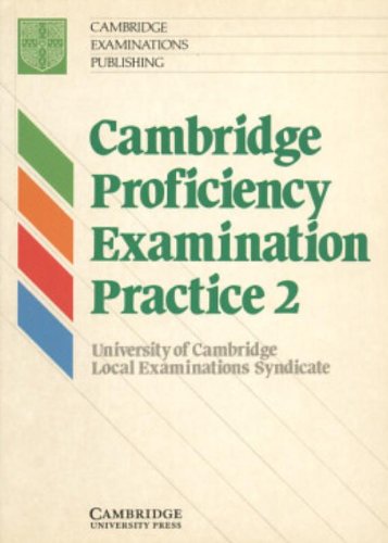 Cambridge Proficiency Examination Practice 2 Student's book,Used