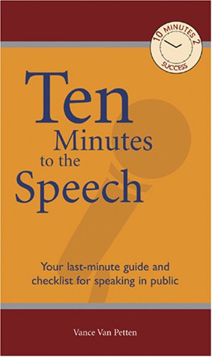 TEN MINUTES TO THE SPEECH,Used