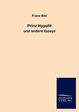 Prinz Hypolit (German Edition),Used