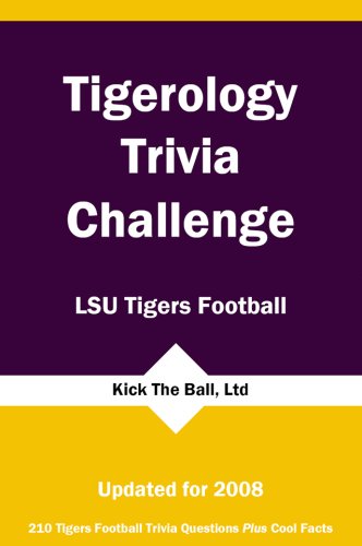 Tigerology Trivia Challenge: Lsu Tigers Football,Used