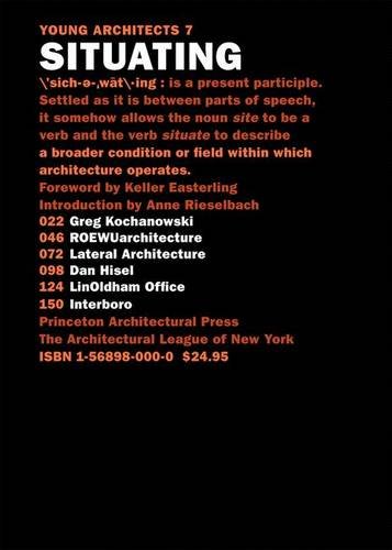 Young Architects 7: Situating