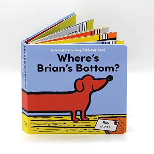 Wheres Brians Bottom? (A VERY long foldout book),Used