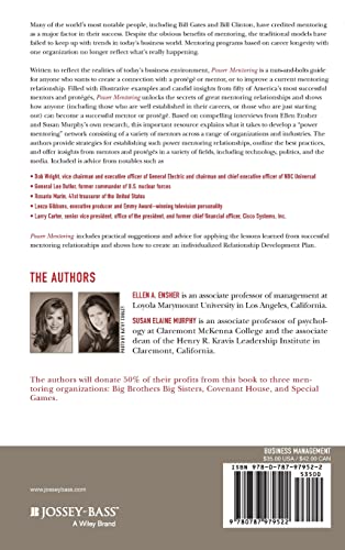 Power Mentoring: How Successful Mentors And Proteges Get The Most Out Of Their Relationships,New