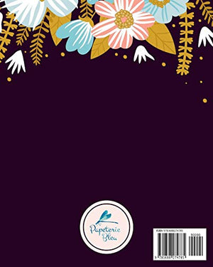 Elise: Notebook  Libreta  Cahier  Taccuino  Notizbuch: 110 pages paginas seiten pagine: Modern Florals First Name Notebook in Li,Used