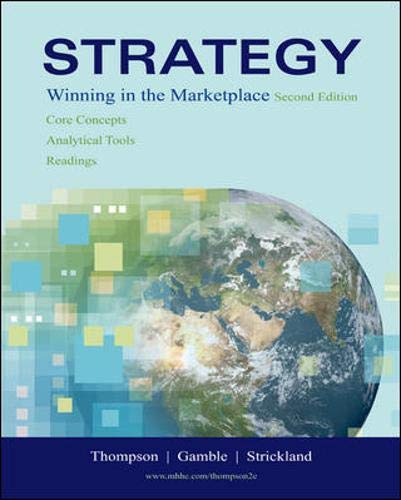 Strategy: Core Concepts, Analytical Tools, Readings with Online Learning Center with Premium Content Card,Used