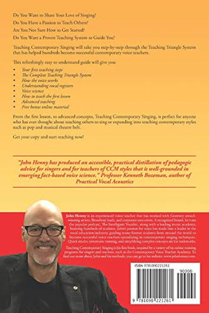 Teaching Contemporary Singing: The Proven Method for Becoming a Successful, Confident Voice Teacher and Getting Vocal Breakthrou,Used