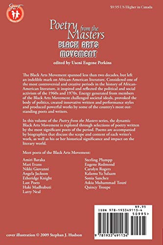 The Black Arts Movement (Poetry From The Masters),Used