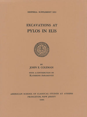 Excavations at Pylos in Elis (Hesperia Supplement),Used