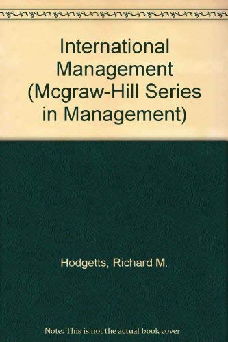 International Management (McgrawHill Series in Management),Used