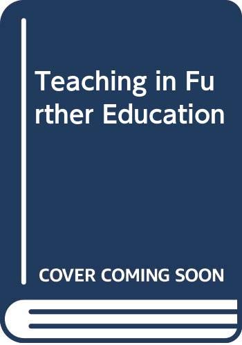 Teaching in Further Education,Used