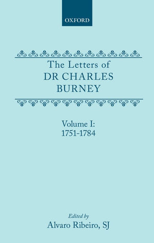 The Letters Of Dr Charles Burney-used