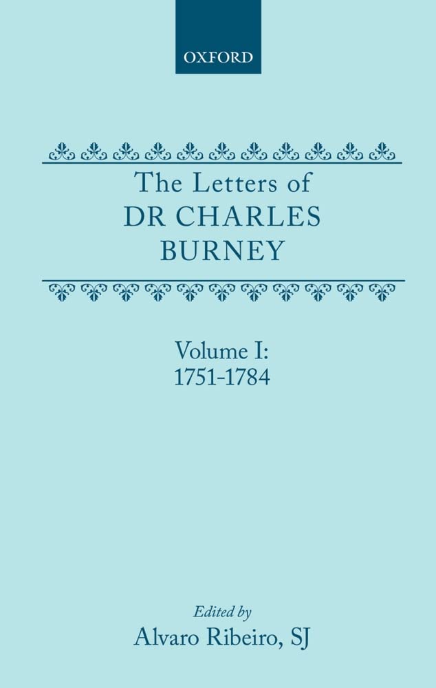 The Letters Of Dr Charles Burney-used