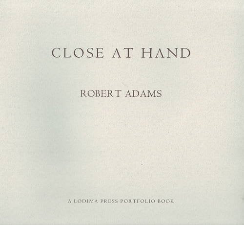 Close at Hand (Portfolio Book),New
