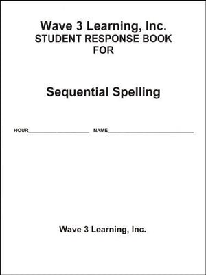 Avko Student Response Book for Sequential Spelling,Used