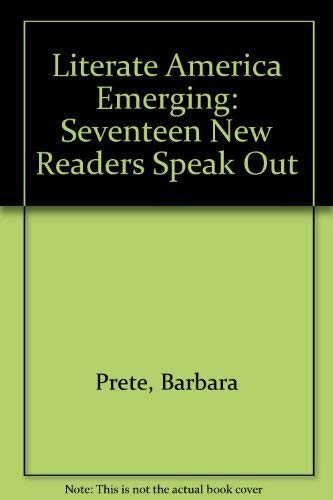 Literate America Emerging: Seventeen New Reads Speak Out,Used
