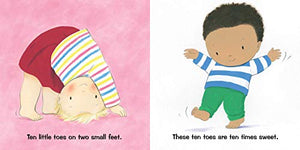 Ten Little Toes, Two Small Feet (Mini Bee Board Books),Used
