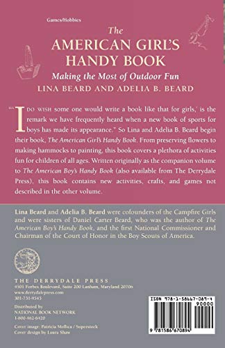 The American Girl's Handy Book: Making the Most of Outdoor Fun,Used