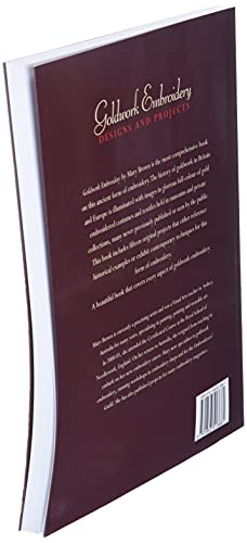 Sally Milner Publishing Goldwork Embroidery Book: Designs and Projects for Craft Enthusiasts