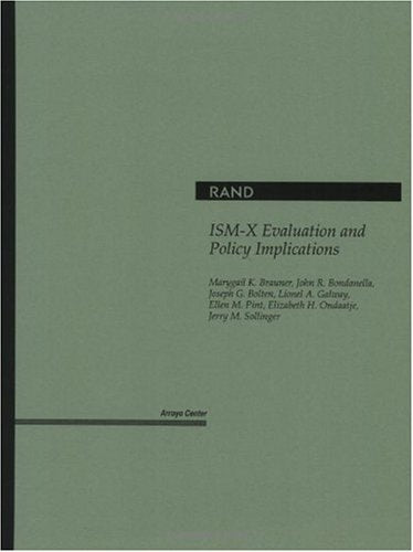 Ismx Evaluation And Policy Implications,New