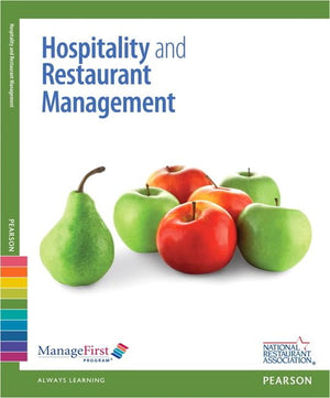 ManageFirst: Hospitality and Restaurant Management with Online Exam Voucher,Used
