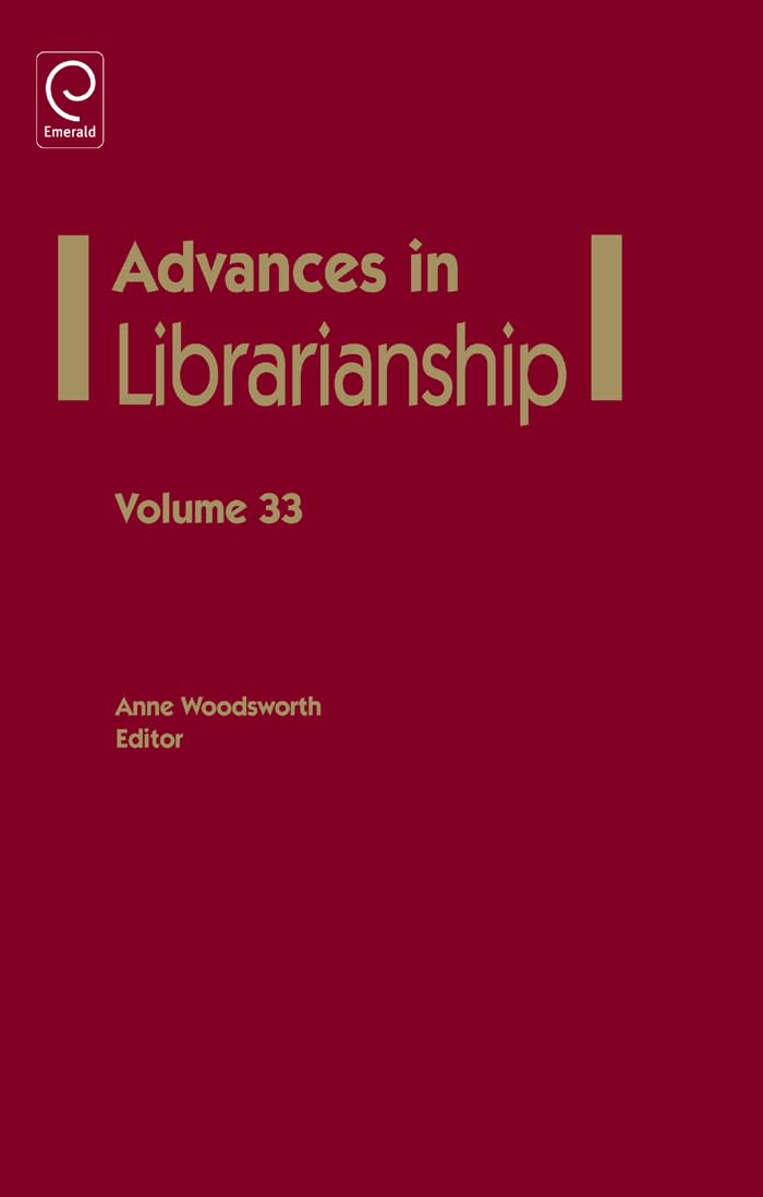 Advances In Librarianship, Vol. 33,Used