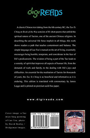 Tao Te Ching (Translated with commentary by James Legge),Used