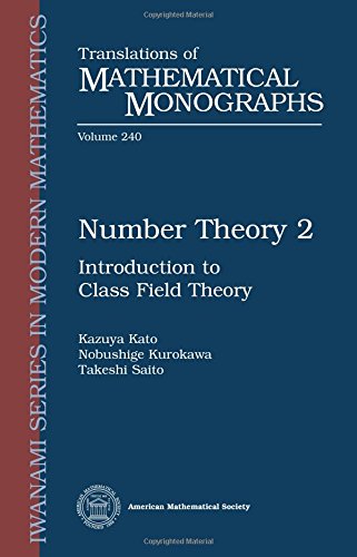 Number Theory 2: Introduction To Class Field Theory (Translations Of Mathematical Monographs),Used