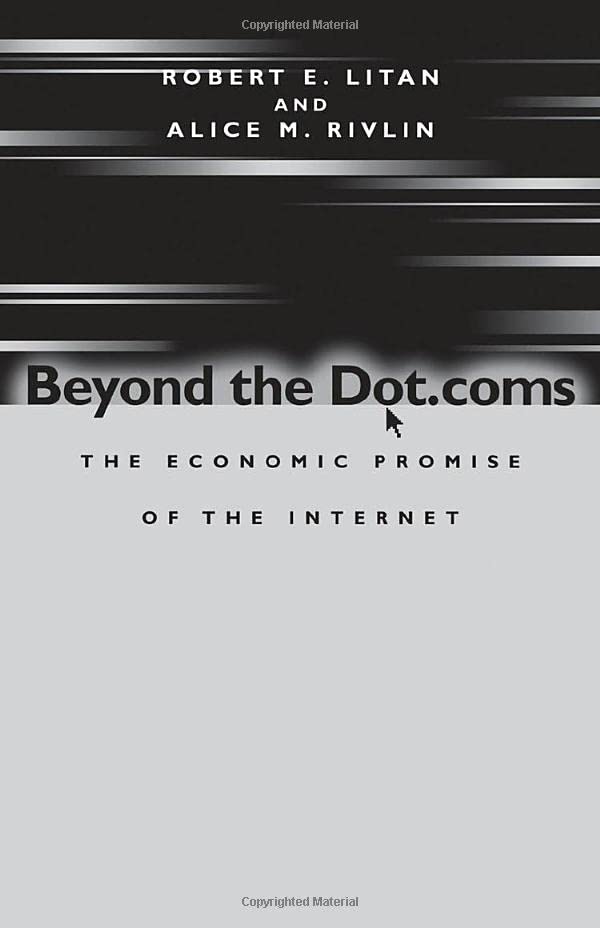 Beyond The Dot.Coms: The Economic Promise Of The Internet,Used