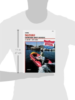 Suzuki 2140 HP Outboard Shop Manual 19771984,Used