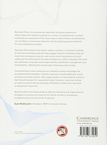 Business Ethics: A Contemporary Approach,Used