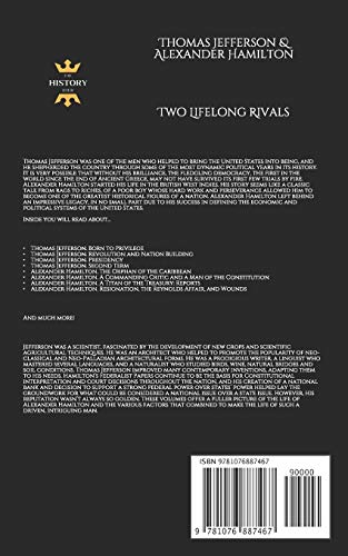 THOMAS JEFFERSON & ALEXANDER HAMILTON: Two Lifelong Rivals. The Biography Collection,Used