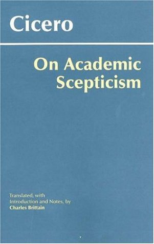 On Academic Scepticism (Hackett Classics),Used