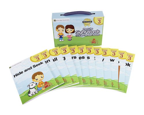 Meet The Sight Words  Level 3  Easy Reader Books (Boxed Set Of 12 Books)
