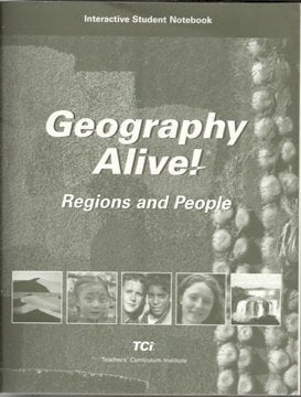 Geography Alive! Regions and People, Interactive Student Notebook,New