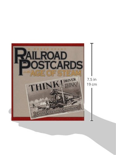 Railroad Postcards in the Age of Steam,Used