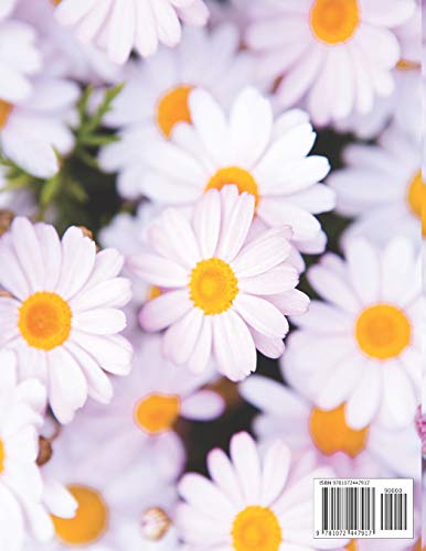 Notes: Daisy Composition Notebook, Collage Ruled, Great For School Notes And Everyday Use,Used