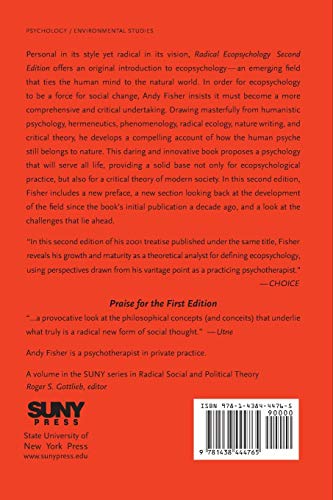 Radical Ecopsychology: Psychology in the Service of Life (Radical Social Polit Theory),Used
