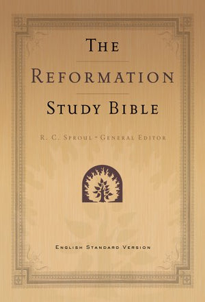 Reformation Study Bibleesv (Black),New