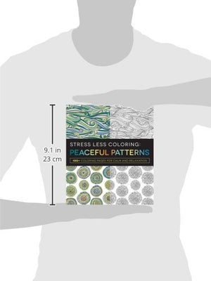 Stress Less Coloring  Peaceful Patterns: 100+ Coloring Pages for Calm and Relaxation,Used