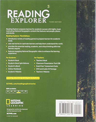 Reading Explorer 3: Student Book And Online Workbook Sticker,New
