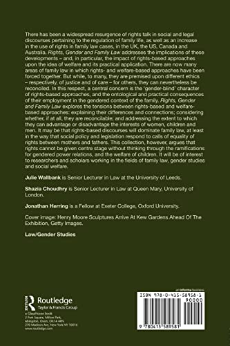 Rights, Gender and Family Law,Used