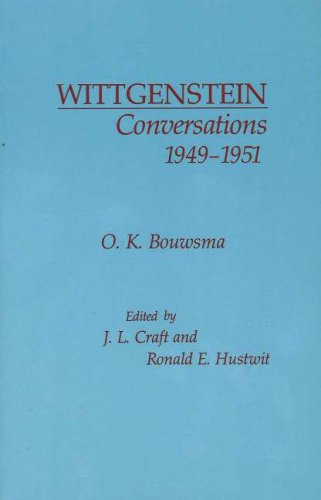 Wittgenstein Conversations, 19491951,Used