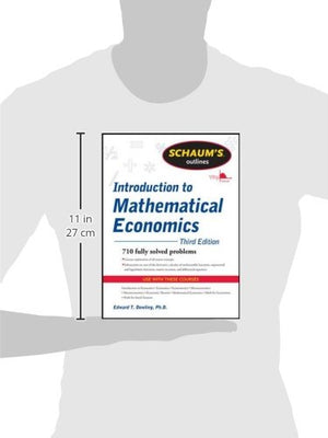 Schaum'S Outline Of Introduction To Mathematical Economics, 3Rd Edition (Schaum'S Outlines),Used