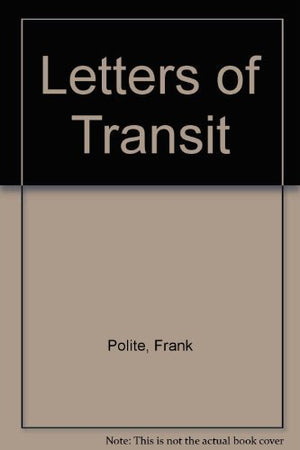 Letters of Transit,Used